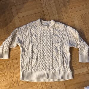 Abercrombie & Fitch x Kathleen Post cable knit sweater